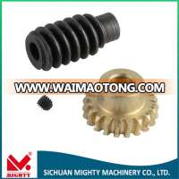 toy motor pinion gear small worm gears double envelope worm gear